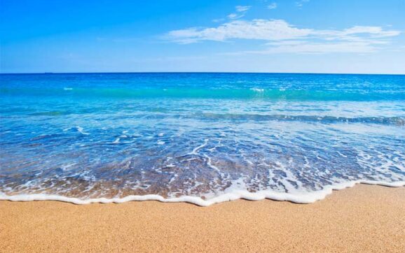 The serene beauty of the sea beach in the Coxes Bazar